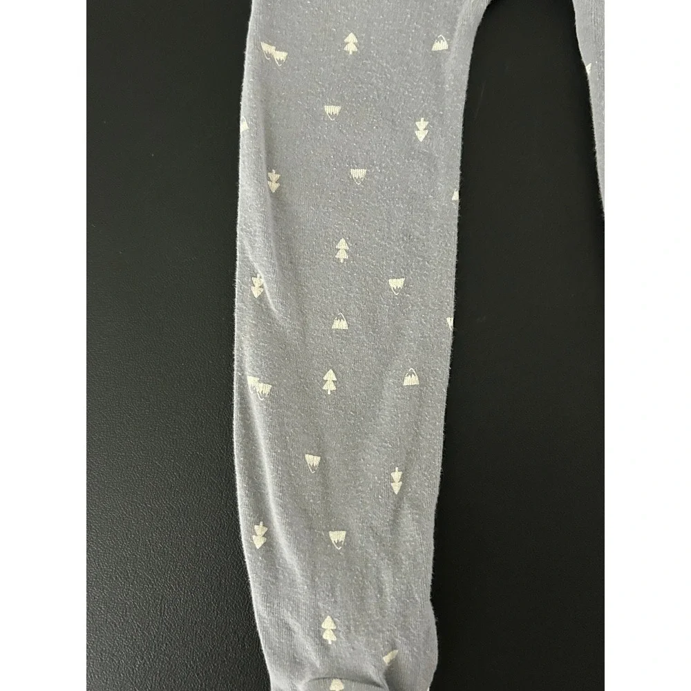 Gerber Baby Boy Gray Mountain Tree Print Footed Pajama Sleeper 24 Months 1490